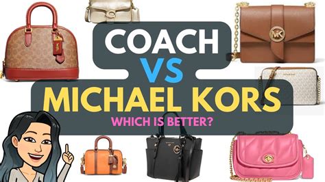 coach buying michael kors|coach vs michael kors quality.